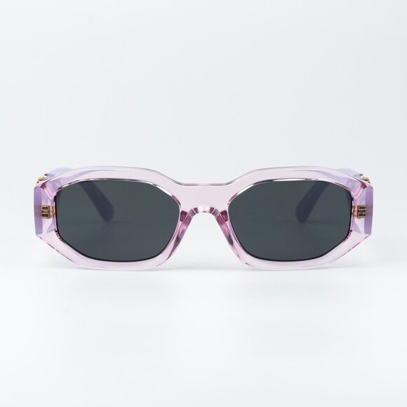 Versace KIDS Sunglasses Transparent Lavender Grey Rectangle VK4429U 552687 - Picture 3 of 10